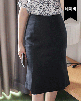 브리베널 *skirt [린넨55% 소재에 바이오워싱 가공해서 제작되었습니다]★★★best 판매량 12위★★★